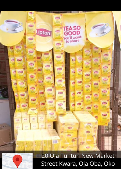 Lipton Teas and Infusion Activation in Oja Tuntun, Kwara
