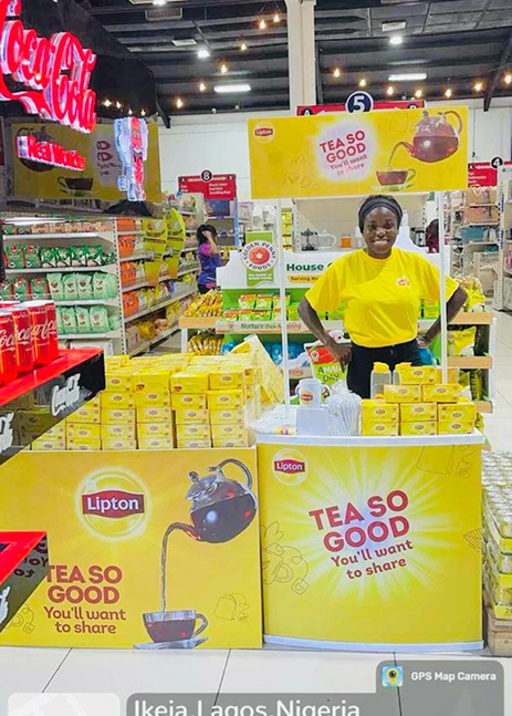Lipton Teas and Infusion Activation in Ikeja, Lagos